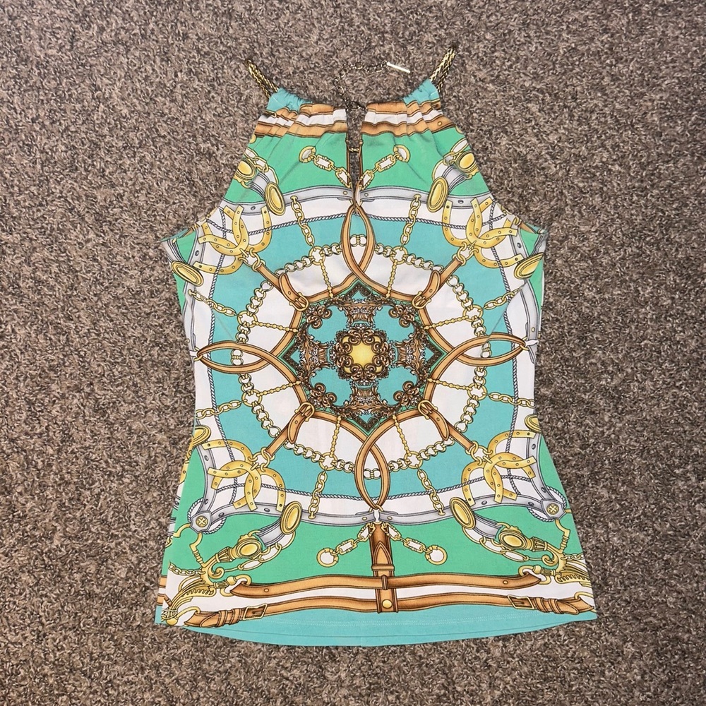 Cache Keyhole Shirt XS